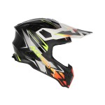 Casco Acerbis Airstrike X Black Fluo Orange - Micasco.es - Tu tienda de cascos de moto