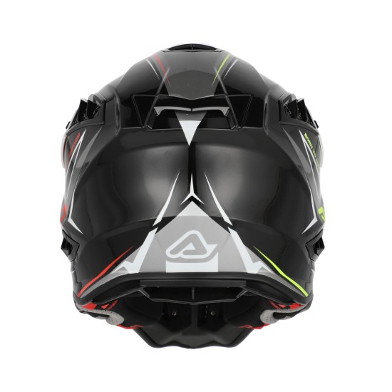 Casco Acerbis Airstrike X Black Fluo Orange - Micasco.es - Tu tienda de cascos de moto