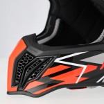 Casco Acerbis Airstrike X Black Fluo Orange - Micasco.es - Tu tienda de cascos de moto