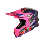 Casco Acerbis Airstrike X Black Pink - Micasco.es - Tu tienda de cascos de moto