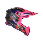 Casco Acerbis Airstrike X Black Pink - Micasco.es - Tu tienda de cascos de moto
