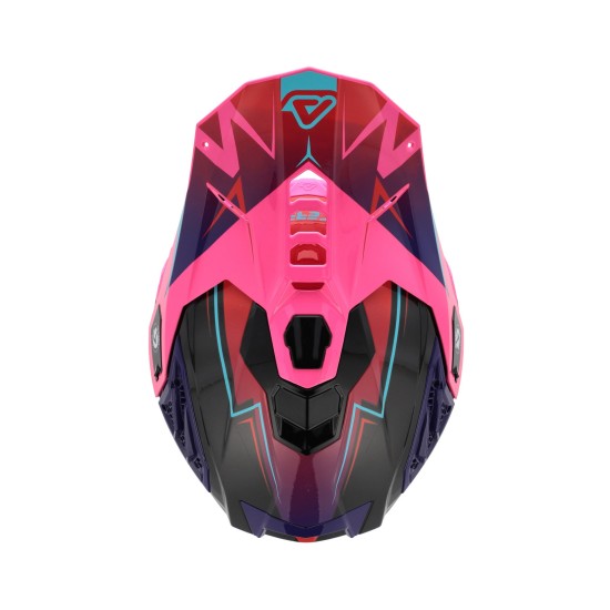 Casco Acerbis Airstrike X Black Pink - Micasco.es - Tu tienda de cascos de moto