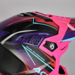 Casco Acerbis Airstrike X Black Pink - Micasco.es - Tu tienda de cascos de moto