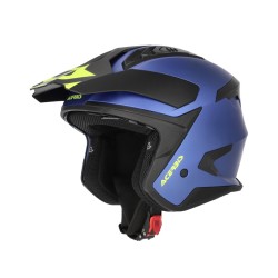 Casco jet ACERBIS Aria EVO Metallic Blue