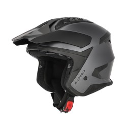 Casco jet ACERBIS Aria EVO Metallic Dark Grey