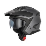 Casco jet ACERBIS Aria EVO Metallic Dark Grey - Micasco.es Casco jet ACERBIS Aria EVO Metallic Dark Grey - Micasco.es - Tu tienda de cascos de moto