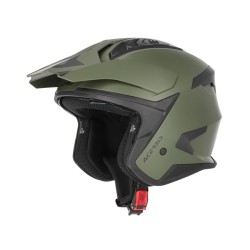 Casco jet ACERBIS Aria EVO Solid Military Green