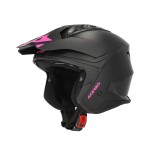Casco jet ACERBIS Aria EVO Solid Black Pink - Micasco.es Casco jet ACERBIS Aria EVO Solid Black Pink - Micasco.es - Tu tienda de cascos de moto