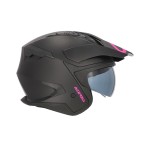 Casco jet ACERBIS Aria EVO Solid Black Pink - Micasco.es Casco jet ACERBIS Aria EVO Solid Black Pink - Micasco.es - Tu tienda de cascos de moto