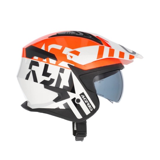Casco jet ACERBIS Aria EVO white-orange - Micasco.es Casco jet ACERBIS Aria EVO white-orange - Micasco.es - Tu tienda de cascos de moto