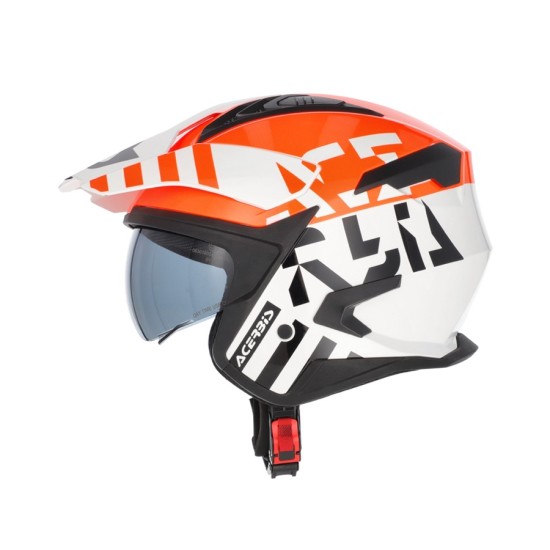 Casco jet ACERBIS Aria EVO white-orange - Micasco.es Casco jet ACERBIS Aria EVO white-orange - Micasco.es - Tu tienda de cascos de moto