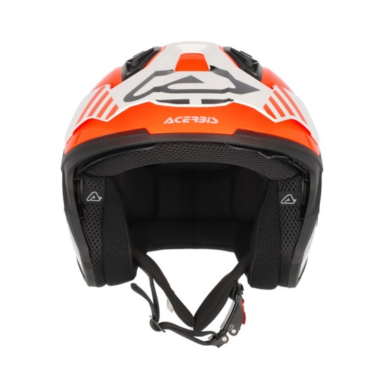Casco jet ACERBIS Aria EVO white-orange - Micasco.es Casco jet ACERBIS Aria EVO white-orange - Micasco.es - Tu tienda de cascos de moto