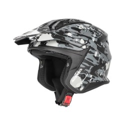 Casco jet ACERBIS Aria EVO grey-black