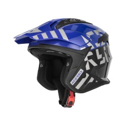 Casco jet ACERBIS Aria EVO black-blue