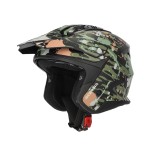 Casco jet ACERBIS Aria EVO verde-marrón - Micasco.es Casco jet ACERBIS Aria EVO verde-marrón - Micasco.es - Tu tienda de cascos de moto