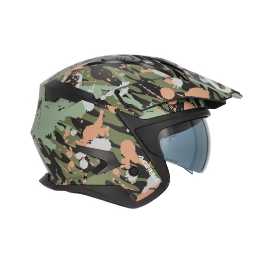 Casco jet ACERBIS Aria EVO verde-marrón - Micasco.es Casco jet ACERBIS Aria EVO verde-marrón - Micasco.es - Tu tienda de cascos de moto