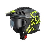 Casco jet ACERBIS Aria EVO black-fluo - Micasco.es Casco jet ACERBIS Aria EVO black-fluo - Micasco.es - Tu tienda de cascos de moto