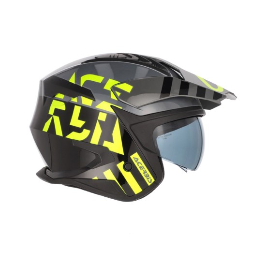 Casco jet ACERBIS Aria EVO black-fluo - Micasco.es Casco jet ACERBIS Aria EVO black-fluo - Micasco.es - Tu tienda de cascos de moto