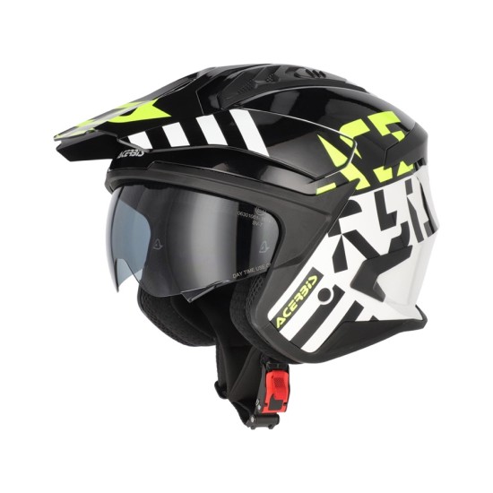 Casco jet ACERBIS Aria EVO black-white-fluo - Micasco.es Casco jet ACERBIS Aria EVO black-white-fluo - Micasco.es - Tu tienda de cascos de moto