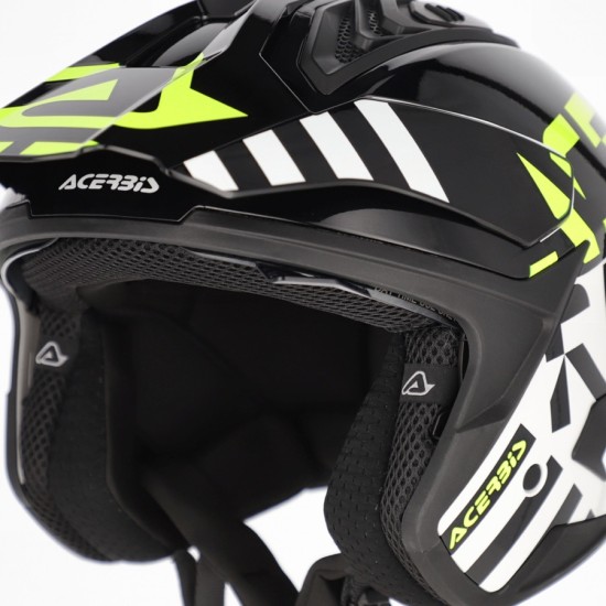 Casco jet ACERBIS Aria EVO black-white-fluo - Micasco.es Casco jet ACERBIS Aria EVO black-white-fluo - Micasco.es - Tu tienda de cascos de moto