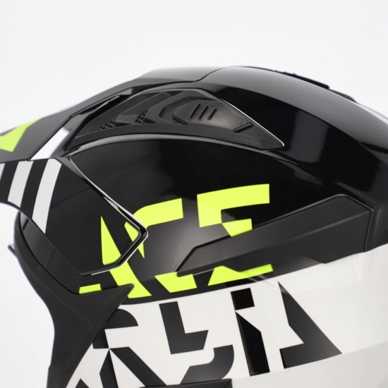 Casco jet ACERBIS Aria EVO black-white-fluo - Micasco.es Casco jet ACERBIS Aria EVO black-white-fluo - Micasco.es - Tu tienda de cascos de moto