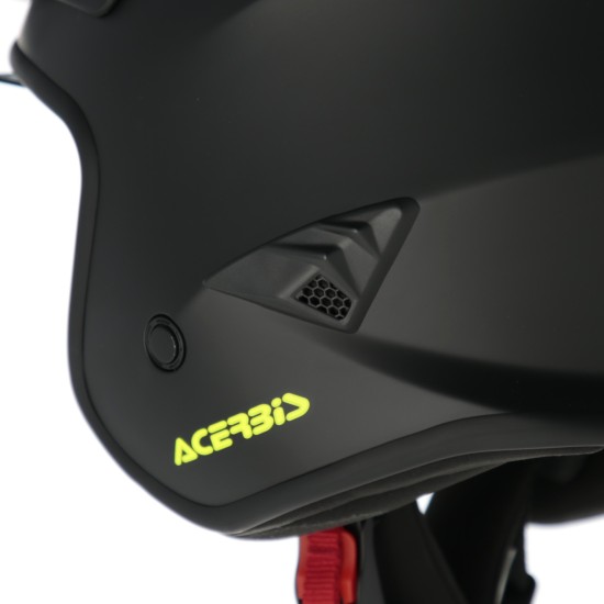 Casco jet ACERBIS Aria Black Matt Yellow - Micasco.es Casco jet ACERBIS Aria Black Matt Yellow - Micasco.es - Tu tienda de cascos de moto
