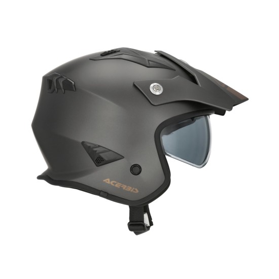 Casco Jet ACERBIS Aria Metallic Dark Grey Matt - Micasco.es Casco Jet ACERBIS Aria Metallic Dark Grey Matt - Micasco.es - Tu tienda de cascos de moto