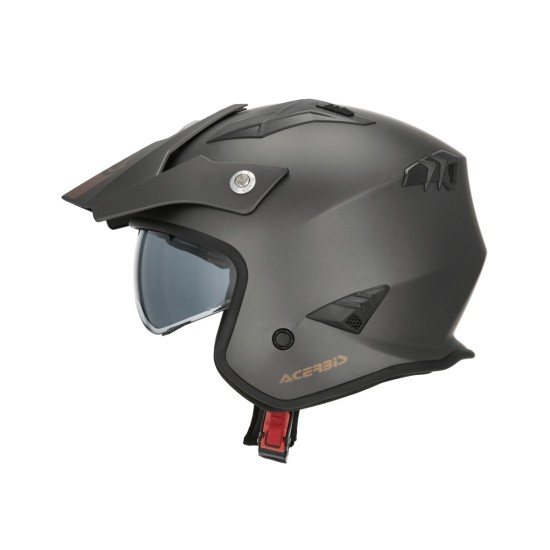 Casco Jet ACERBIS Aria Metallic Dark Grey Matt - Micasco.es Casco Jet ACERBIS Aria Metallic Dark Grey Matt - Micasco.es - Tu tienda de cascos de moto