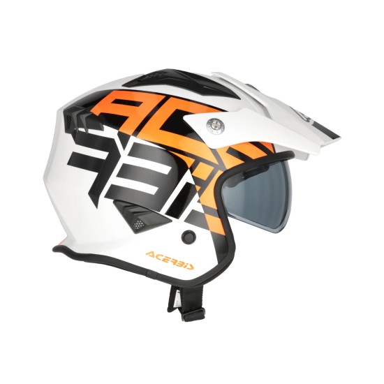 Casco Jet ACERBIS Aria Sport White Orange - Micasco.es Casco Jet ACERBIS Aria Sport White Orange - Micasco.es - Tu tienda de cascos de moto