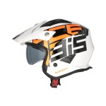 Casco Jet ACERBIS Aria Sport White Orange - Micasco.es Casco Jet ACERBIS Aria Sport White Orange - Micasco.es - Tu tienda de cascos de moto