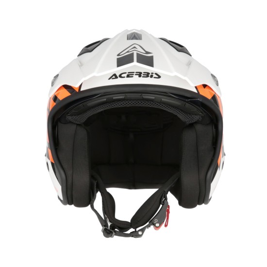 Casco Jet ACERBIS Aria Sport White Orange - Micasco.es Casco Jet ACERBIS Aria Sport White Orange - Micasco.es - Tu tienda de cascos de moto