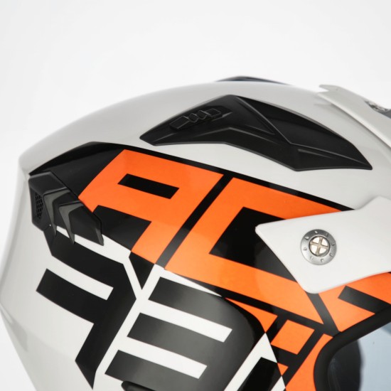 Casco Jet ACERBIS Aria Sport White Orange - Micasco.es Casco Jet ACERBIS Aria Sport White Orange - Micasco.es - Tu tienda de cascos de moto