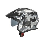 Casco Jet ACERBIS Aria Sport Grey Black - Micasco.es - Tu tienda de cascos de moto