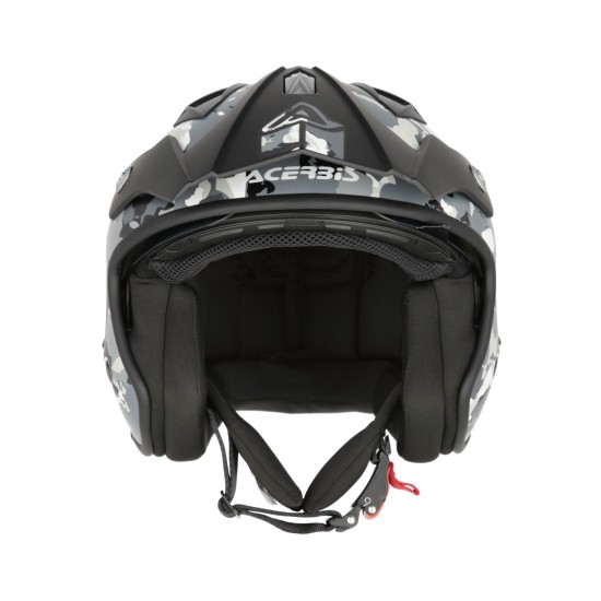Casco Jet ACERBIS Aria Sport Grey Black - Micasco.es - Tu tienda de cascos de moto