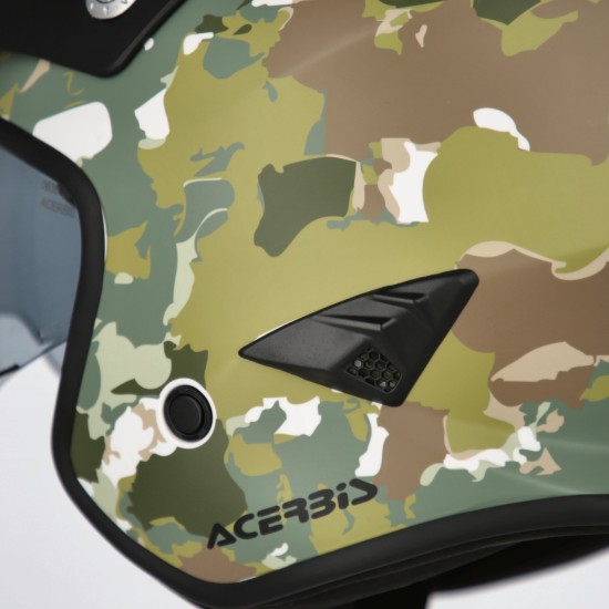 Casco Jet ACERBIS Aria Sport Green Brown - Micasco.es Casco Jet ACERBIS Aria Sport Green Brown - Micasco.es - Tu tienda de cascos de moto