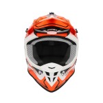Casco Acerbis Linear Orange White - Micasco.es - Tu tienda de cascos de moto