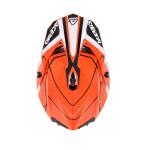 Casco Acerbis Linear Orange White - Micasco.es - Tu tienda de cascos de moto