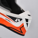 Casco Acerbis Linear Orange White - Micasco.es - Tu tienda de cascos de moto