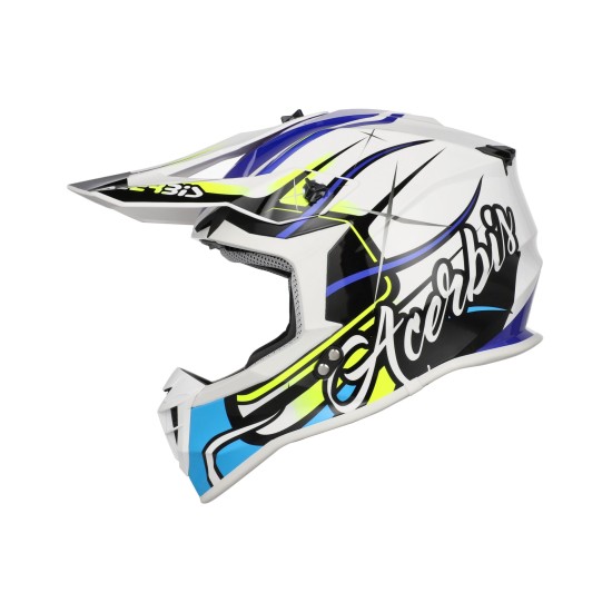 Casco Acerbis Linear White Blue - Micasco.es Casco Acerbis Linear White Blue - Micasco.es - Tu tienda de cascos de moto