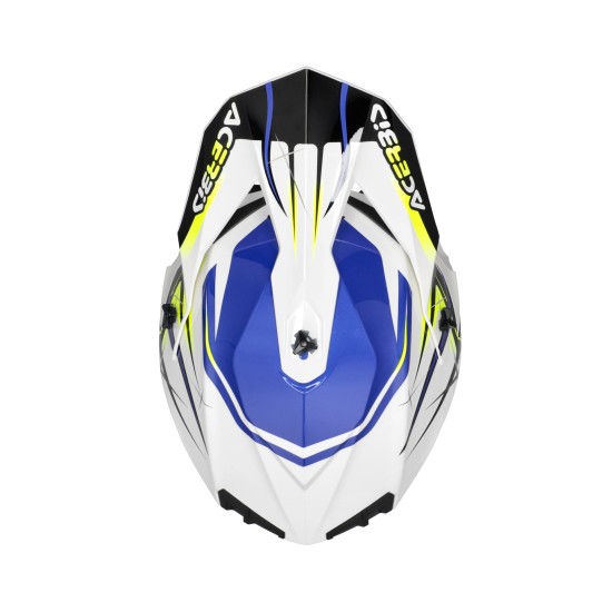 Casco Acerbis Linear White Blue - Micasco.es Casco Acerbis Linear White Blue - Micasco.es - Tu tienda de cascos de moto