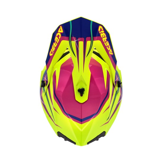 Casco Acerbis Linear Yellow Purple - Micasco.es Casco Acerbis Linear Yellow Purple - Micasco.es - Tu tienda de cascos de moto