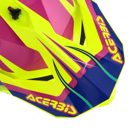 Casco Acerbis Linear Yellow Purple - Micasco.es Casco Acerbis Linear Yellow Purple - Micasco.es - Tu tienda de cascos de moto