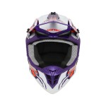 Casco Acerbis Linear Purple White - Micasco.es - Tu tienda de cascos de moto
