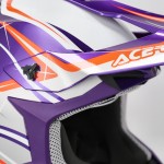Casco Acerbis Linear Purple White - Micasco.es - Tu tienda de cascos de moto
