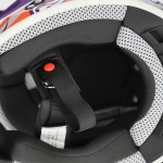 Casco Acerbis Linear Purple White - Micasco.es - Tu tienda de cascos de moto