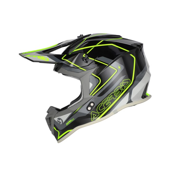 Casco Acerbis Linear Black Yellow - Micasco.es - Tu tienda de cascos de moto