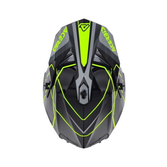 Casco Acerbis Linear Black Yellow - Micasco.es - Tu tienda de cascos de moto