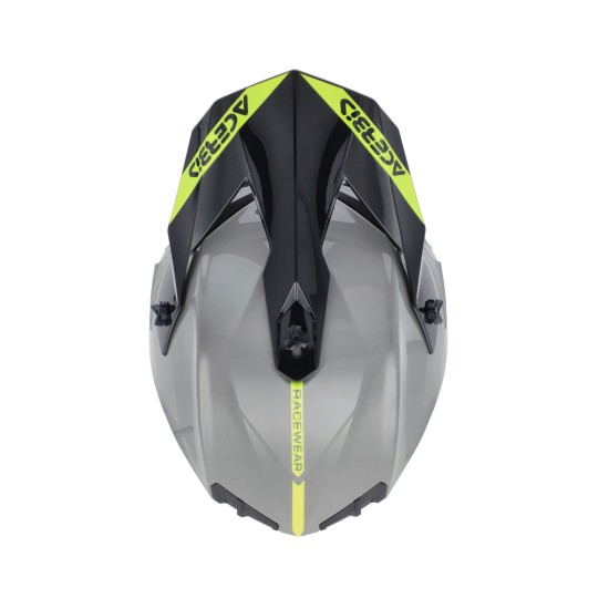 Casco Acerbis Linear Grey Yellow - Micasco.es - Tu tienda de cascos de moto