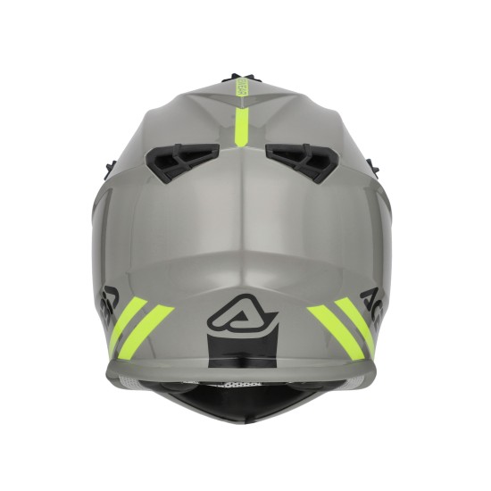 Casco Acerbis Linear Grey Yellow - Micasco.es - Tu tienda de cascos de moto