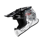 Casco Acerbis Profile Junior White Black - Micasco.es - Tu tienda de cascos de moto
